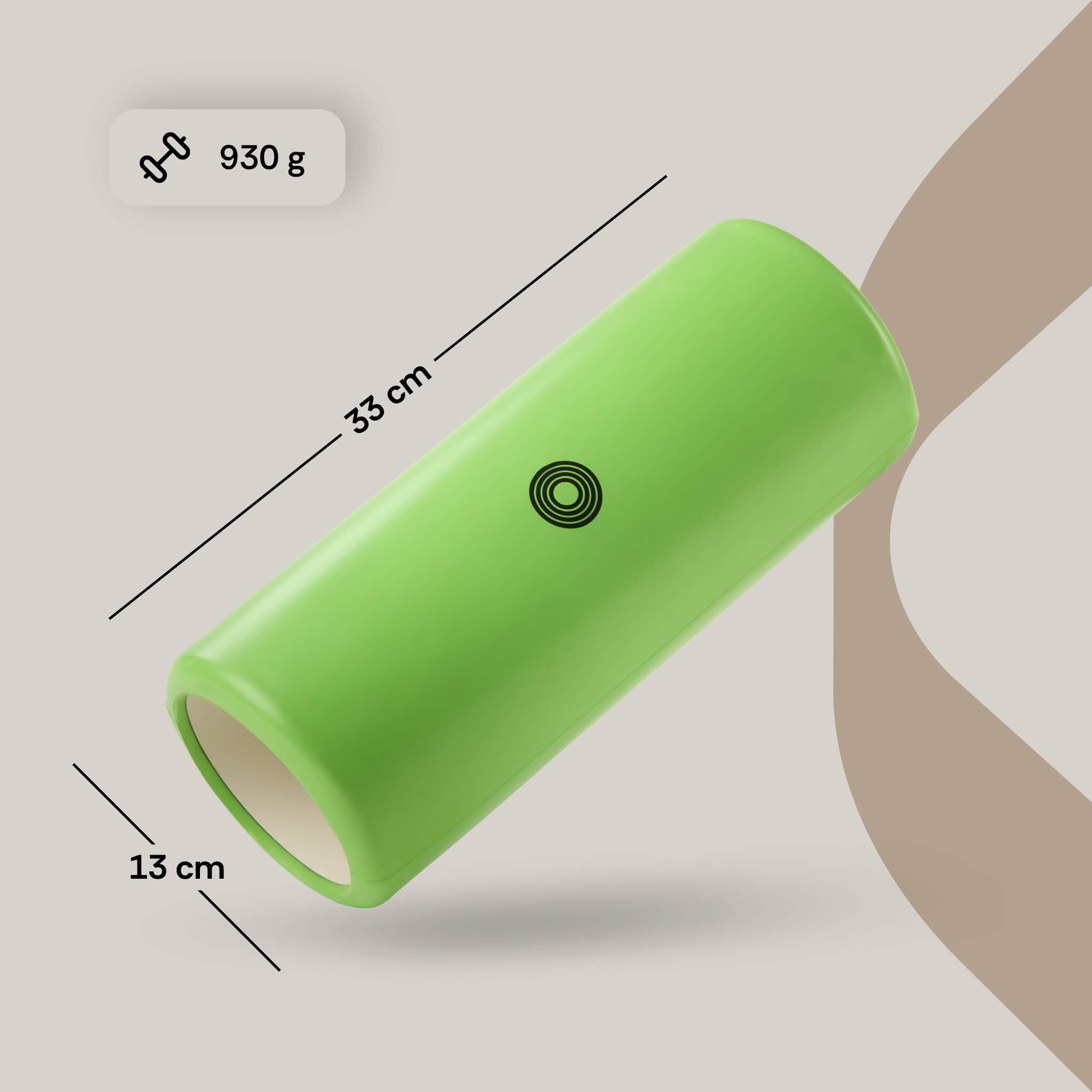 Inoroll® Faszienaufsatz - Glatt