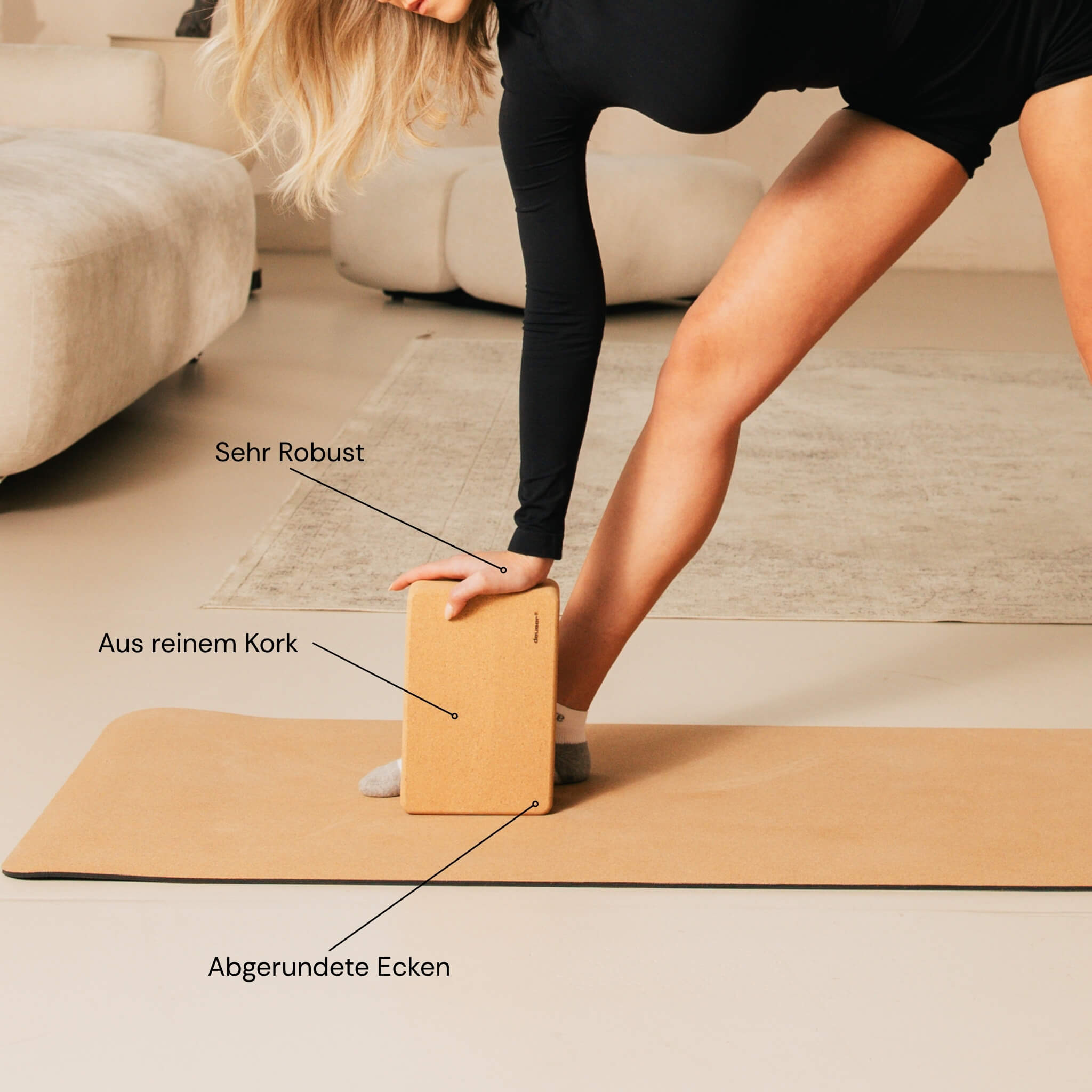 Yoga Block Kork